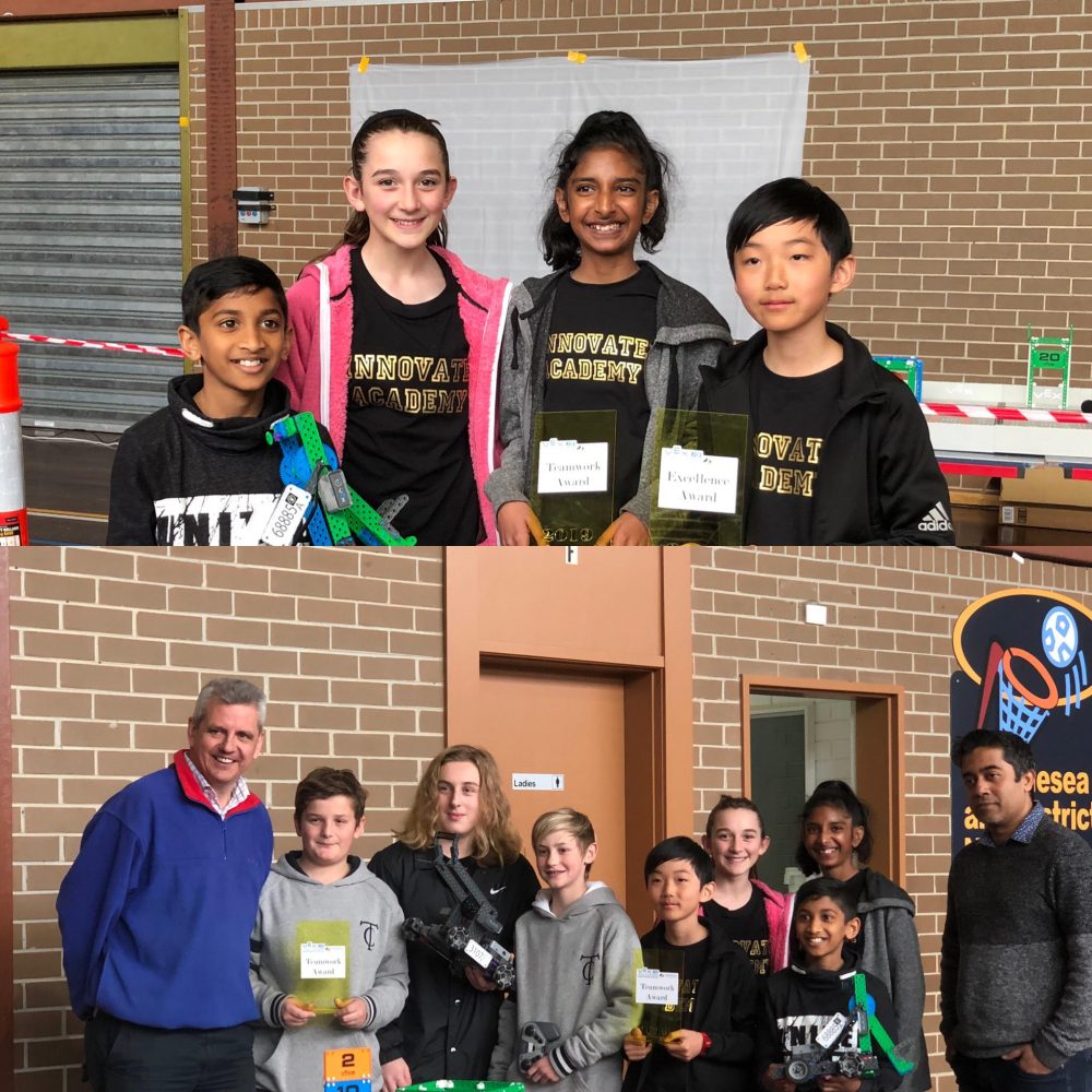 Innovate Academy VEX IQ Team 68885A at the VEX IQ Robotics Competition at Whittlesea Secondary College